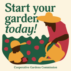 Start Your Garden Today Poster